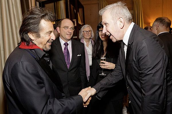 Al Pacino and Jean Paul Gautlier