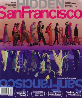 San Francisco Magazine — February 2016 (cover)