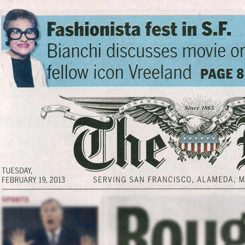 San Francisco Examiner — February 19, 2013 (cover)