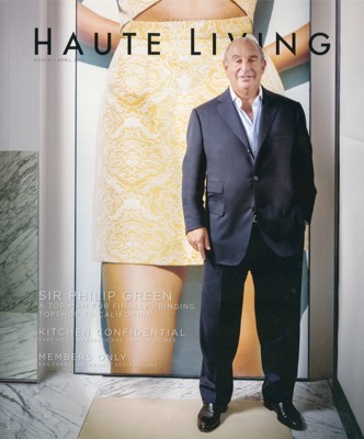 Haute Living Magazine — March 2013 (cover)