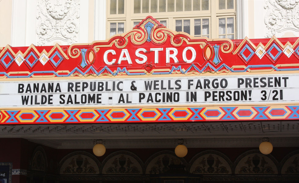 Marquee for <em>Wilde Salomé</em> Screening