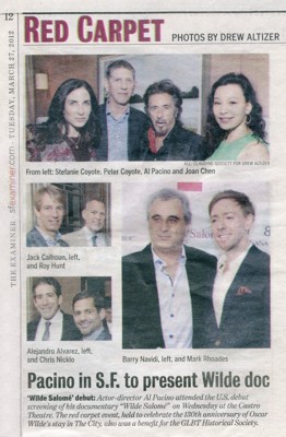 San Francisco Examiner — March 27, 2012